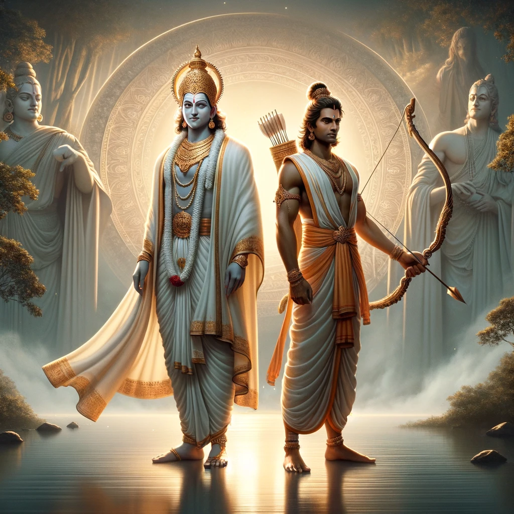 Vibhishana Seeks the Shelter of Rama